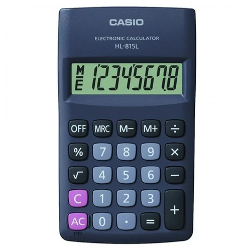 Zsebszámológép, 8 számjegy, CASIO 