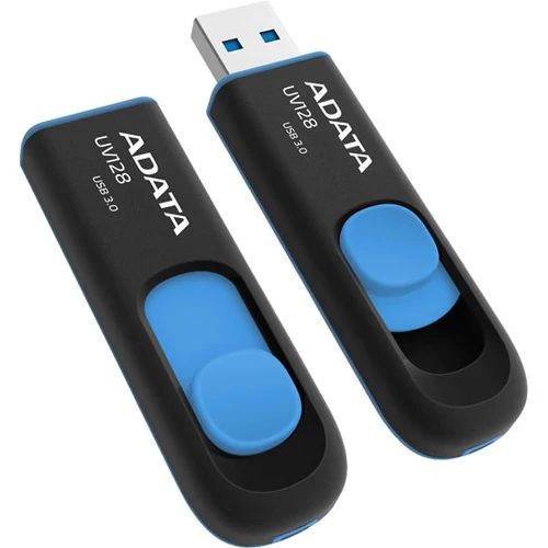ADATA 32GB USB3.2 Fekete-Kék (AUV128-32G-RBE) pendrive