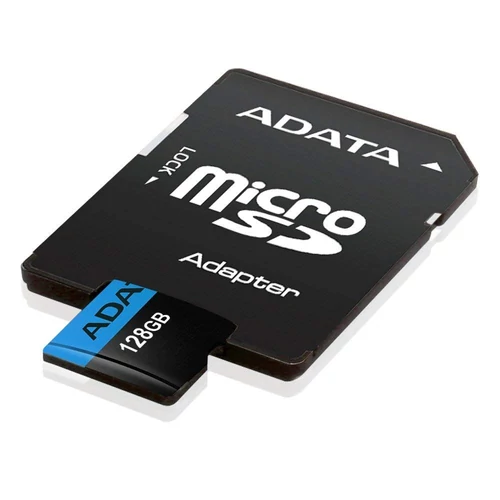 ADATA MicroSD kártya - 32GB microSDXC UHS-I Class10 A1 (R/W: 100/20 MB/s) + adapter