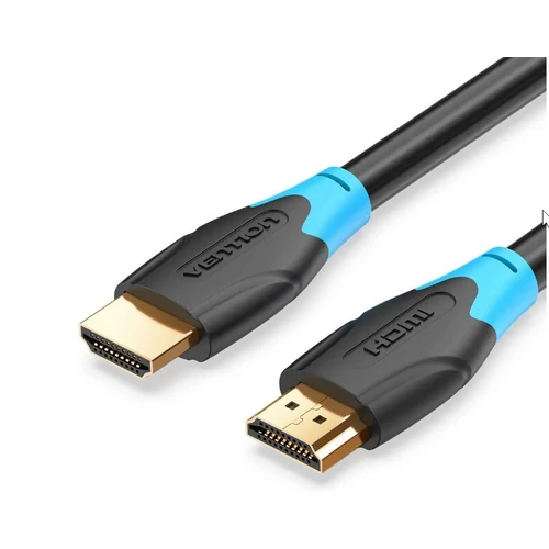 KÁBEL HDMI (8K, szövet, fekete), 2m, Vention