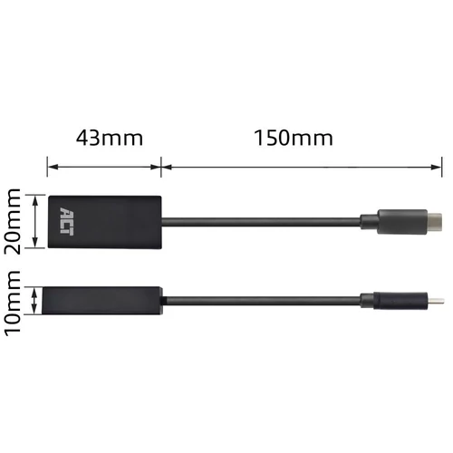 ACT AC7305 USB-C to 4K HDMI Adapter