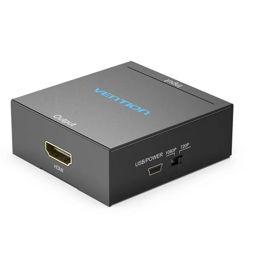 KONVERTER RCA -> HDMI/F  (fekete), Vention