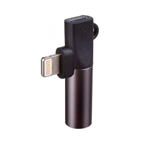 Akyga AK-AD-63 Lightning input/output - Jack 3,5mm adapter