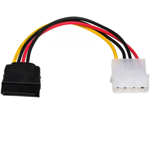 Akyga AK-CA-17 15cm MOLEX apa - SATA anya kábel