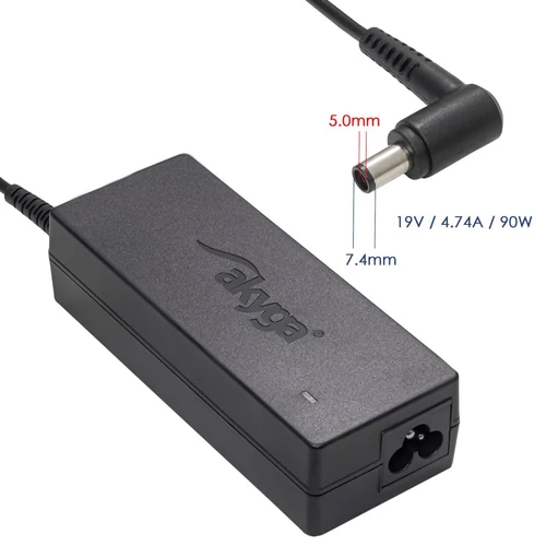 Akyga AK-ND-04 19V/4,74A/90W 7,4x5mm notebook hálózati töltő