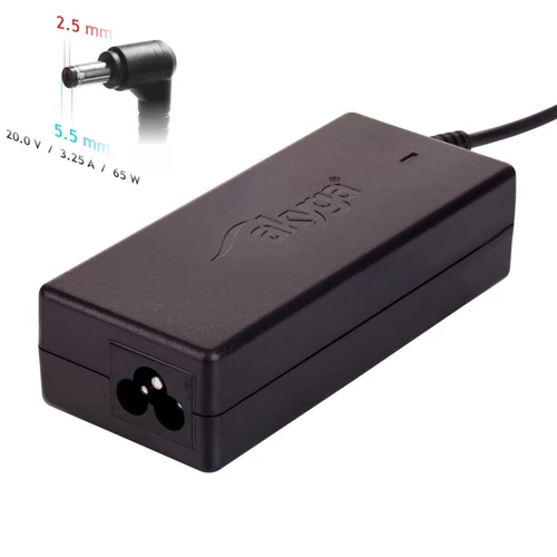 Akyga AK-ND-17 20V/3,25A/65W 5,5x2,5mm notebook hálózati töltő