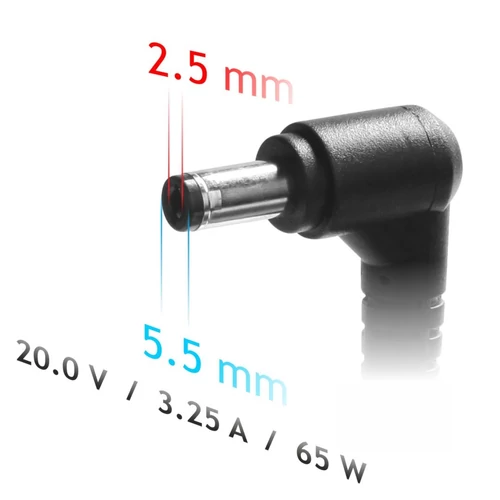 Akyga AK-ND-17 20V/3,25A/65W 5,5x2,5mm notebook hálózati töltő