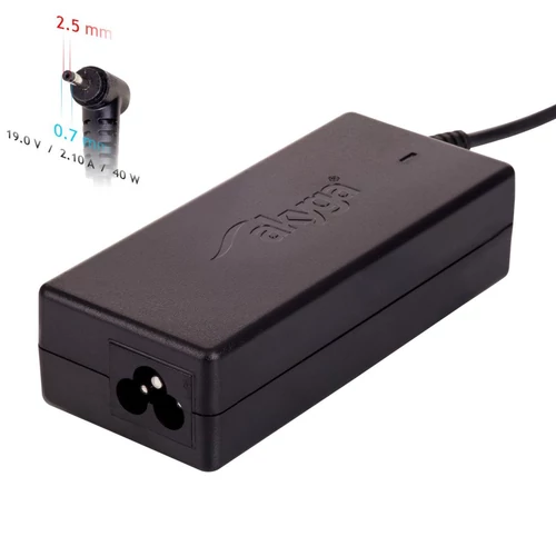 Akyga AK-ND-23 19V/2,1A/40W 2,5x0,7mm notebook hálózati töltő