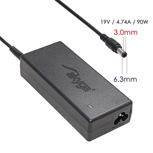 Akyga AK-ND-27 19V/4,74A/90W 5,5x3mm notebook hálózati töltő