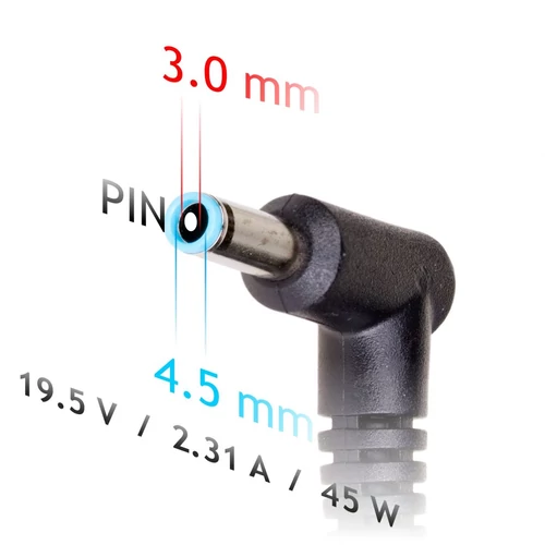 Akyga AK-ND-69 19,5V/2,31A/45W 4,5x3mm + pin notebook hálózati töltő