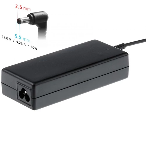 Akyga AK-ND-72 19V/4,22A/80W 5,5x2,5mm notebook hálózati töltő