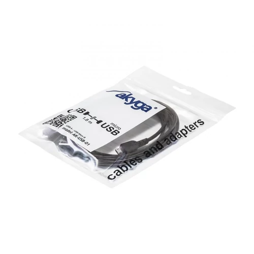 Akyga AK-USB-01 1,8m USB-A - microUSB kábel