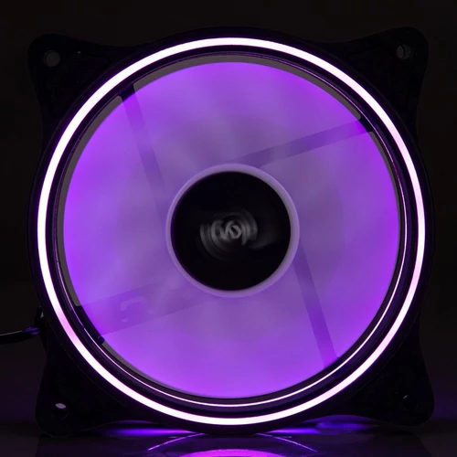 Akyga AW-12D-RGB 120mm RGB LED ház hűtőventilátor