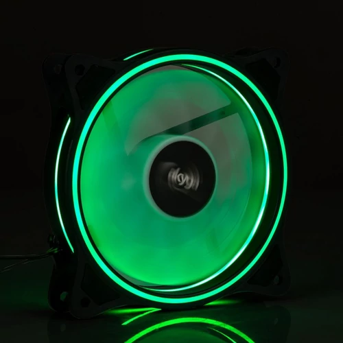 Akyga AW-12D-RGB 120mm RGB LED ház hűtőventilátor