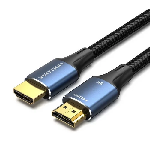 KÁBEL HDMI/M -> HDMI/M (8K, alu, kék), 3m, Vention