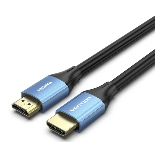 KÁBEL HDMI/M -> HDMI/M (4K, HD, Alu, kék), 2m, Vention