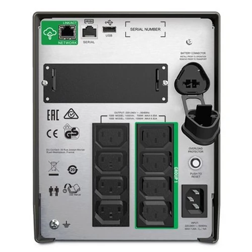 APC Smart 1000VA LCD szünetmentes tápegység