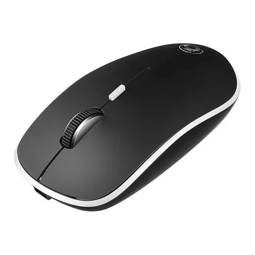 iMICE G-1600 halk fekete vezeték nélküli egér