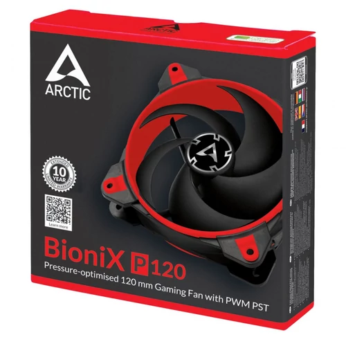 Arctic BioniX P120 Pressure-optimised PWM PST Red