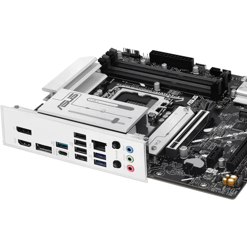 Asus Alaplap - Intel PRIME B860M-A WIFI s1851 (B860, 4xDDR5 8666+MHz, 4xSATA3, 2xM.2, HDMI+2xDP)