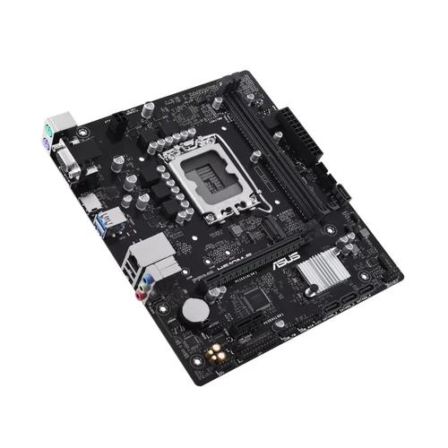 Asus Alaplap - Intel PRIME H610M-R-SI (H610, 2xDDR5 5600MHz, 1Gb LAN, 4xSATA3, 1xM.2, HDMI+DP+VGA)