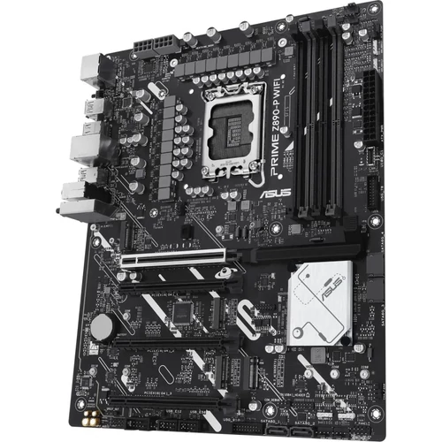 Asus Alaplap - Intel PRIME Z890-P WIFI LGA1851 (Z890, ATX, 4xDDR5 8666+MHz, 4xSATA3, 4xM.2, HDMI+DP)
