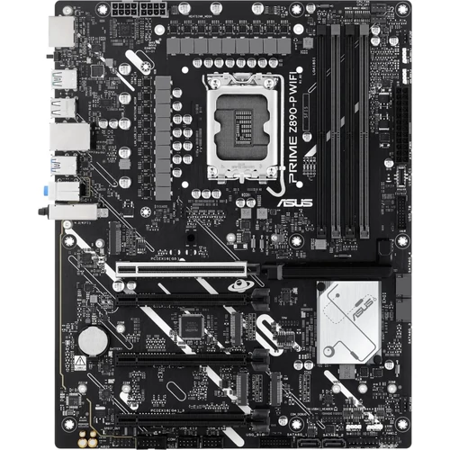 Asus Alaplap - Intel PRIME Z890-P WIFI LGA1851 (Z890, ATX, 4xDDR5 8666+MHz, 4xSATA3, 4xM.2, HDMI+DP)