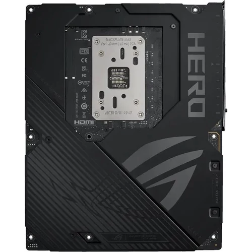 Asus Alaplap - AMD ROG CROSSHAIR X870E HERO AM5 (X870, ATX, 4xDDR5 8600+MHz, 4xSATA3, 5x M.2, HDMI+2xUSB4)