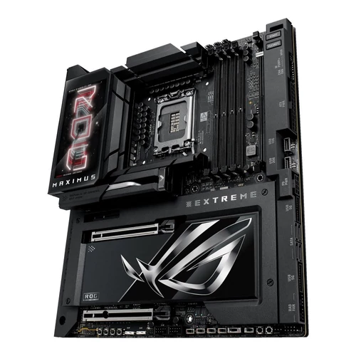 Asus Alaplap - Intel ROG MAXIMUS Z890 EXTREME LGA1851 (Z890, ATX, 4xDDR5 9200+MHz, 4xSATA3, 6xM.2, HDMI+2xThunderbolt)