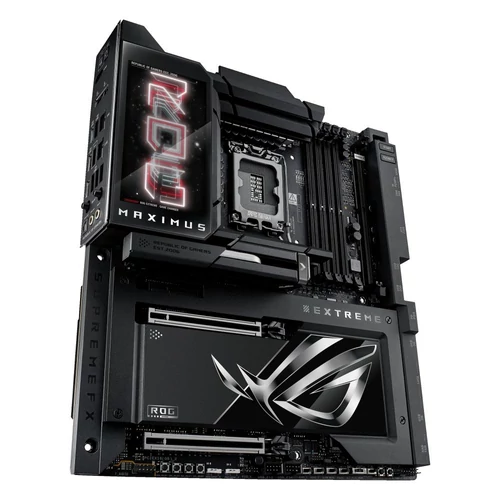 Asus Alaplap - Intel ROG MAXIMUS Z890 EXTREME LGA1851 (Z890, ATX, 4xDDR5 9200+MHz, 4xSATA3, 6xM.2, HDMI+2xThunderbolt)