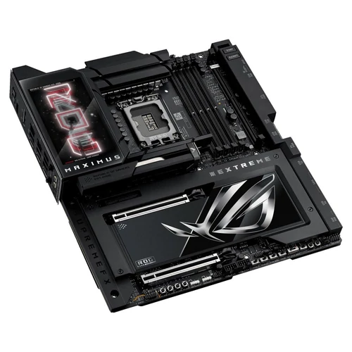 Asus Alaplap - Intel ROG MAXIMUS Z890 EXTREME LGA1851 (Z890, ATX, 4xDDR5 9200+MHz, 4xSATA3, 6xM.2, HDMI+2xThunderbolt)
