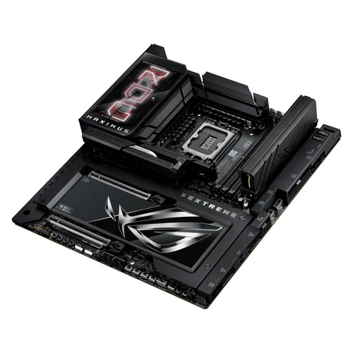 Asus Alaplap - Intel ROG MAXIMUS Z890 EXTREME LGA1851 (Z890, ATX, 4xDDR5 9200+MHz, 4xSATA3, 6xM.2, HDMI+2xThunderbolt)