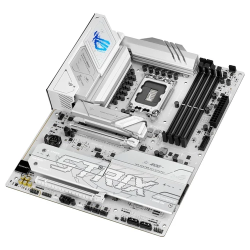 Asus Alaplap - Intel ROG STRIX B860-A GAMING WIFI s1851 (B860, 4xDDR5 8600+MHz, 4xSATA3, 4xM.2, HDMI+DP+Thunderbolt4)