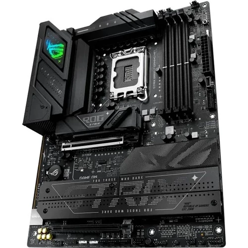 Asus Alaplap - Intel ROG STRIX B860-F GAMING WIFI s1851 (B860, 4xDDR5 9066+MHz, 4xSATA3, 4xM.2, HDMI+DP+Thunderbolt4)