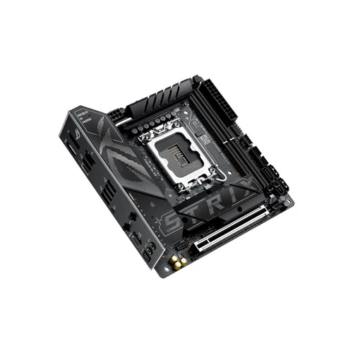 Asus Alaplap - Intel ROG STRIX B860-I GAMING WIFI s1851 (B860, 2xDDR5 9066+MHz, 4xSATA3, 2xM.2, HDMI+DP+Thunderbolt4)