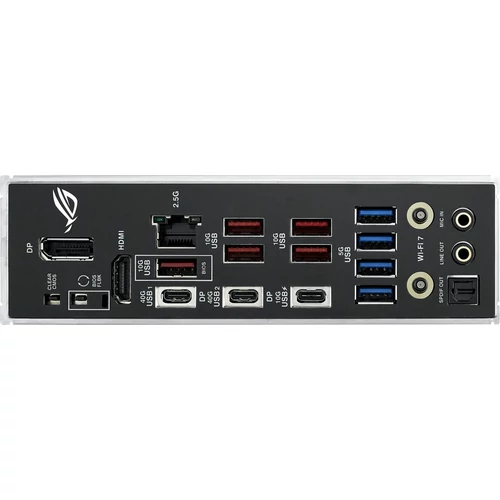Asus Alaplap - AMD ROG STRIX X870-F GAMING WIFI AM5 (X870, ATX, 4xDDR5 8000+MHz, 2xSATA3, 4x M.2, HDMI+DP+USB4)