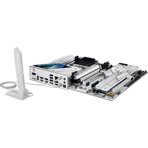 Asus Alaplap - Intel ROG STRIX Z890-A GAMING WIFI LGA1851 (Z890, ATX, 4xDDR5 9066+MHz, 4xSATA3, 7xM.2, HDMI+DP)
