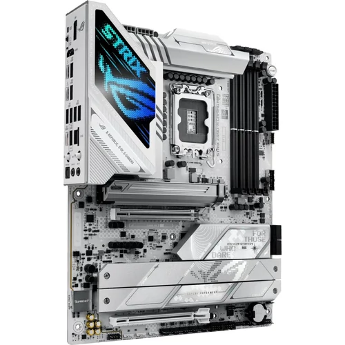 Asus Alaplap - Intel ROG STRIX Z890-A GAMING WIFI LGA1851 (Z890, ATX, 4xDDR5 9066+MHz, 4xSATA3, 7xM.2, HDMI+DP)