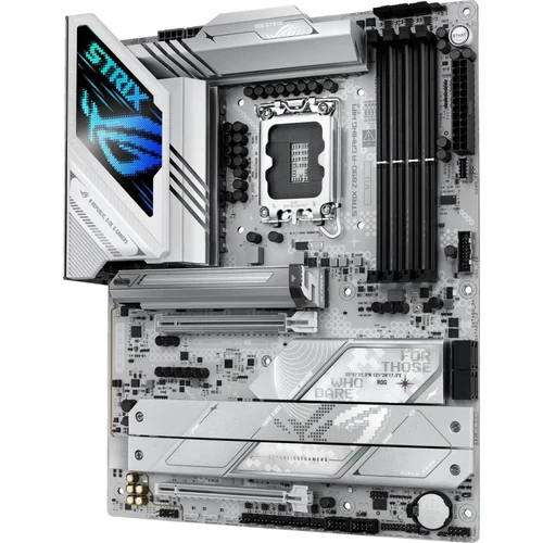 Asus Alaplap - Intel ROG STRIX Z890-A GAMING WIFI LGA1851 (Z890, ATX, 4xDDR5 9066+MHz, 4xSATA3, 7xM.2, HDMI+DP)