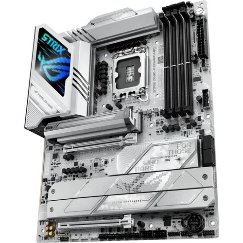 Asus Alaplap - Intel ROG STRIX Z890-A GAMING WIFI LGA1851 (Z890, ATX, 4xDDR5 9066+MHz, 4xSATA3, 7xM.2, HDMI+DP)