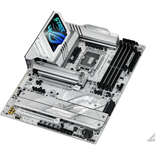 Asus Alaplap - Intel ROG STRIX Z890-A GAMING WIFI LGA1851 (Z890, ATX, 4xDDR5 9066+MHz, 4xSATA3, 7xM.2, HDMI+DP)
