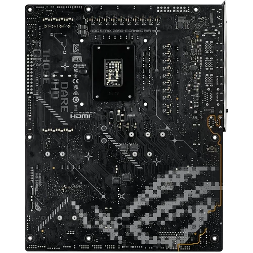 Asus Alaplap - Intel ROG STRIX Z890-E GAMING WIFI LGA1851 (Z890, ATX, 4xDDR5 8800+MHz, 4xSATA3, 7xM.2, HDMI+DP)