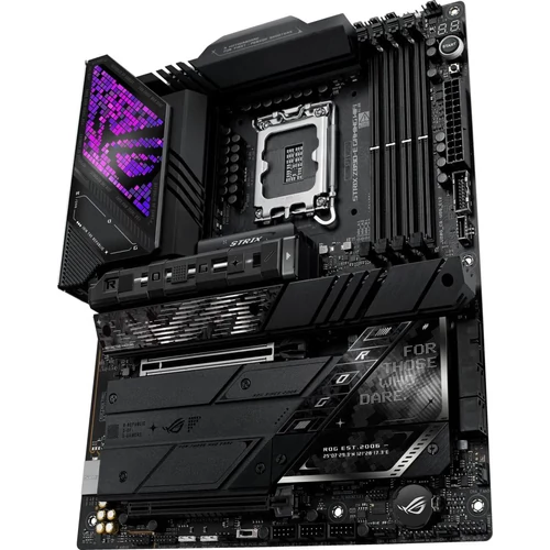 Asus Alaplap - Intel ROG STRIX Z890-E GAMING WIFI LGA1851 (Z890, ATX, 4xDDR5 8800+MHz, 4xSATA3, 7xM.2, HDMI+DP)
