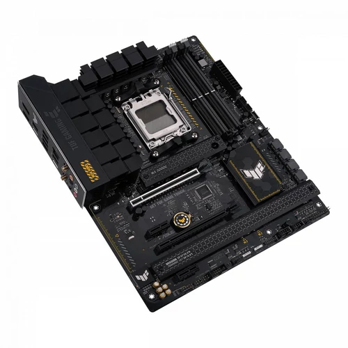 Asus Alaplap - AMD TUF GAMING B650-PLUS WIFI AM5 (B650, ATX, 4xDDR5 6400+MHz, 4xSATA3, 3x M.2, HDMI+DP)