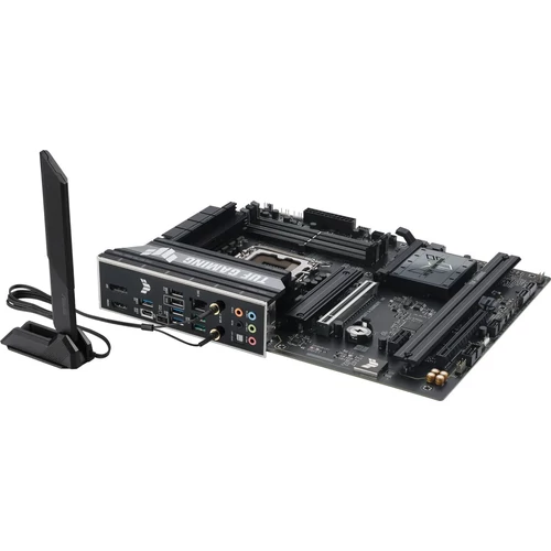 Asus Alaplap - Intel TUF GAMING B860-PLUS WIFI s1851 (B860, 4xDDR5 8666+MHz, 4xSATA3, 3xM.2, HDMI+DP+USB-C)