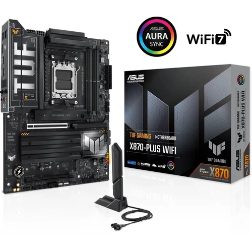 Asus TUF GAMING X870-PLUS Wi-Fi AMD X870 AM5 ATX alaplap