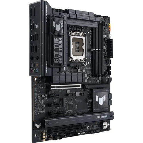 Asus Alaplap - Intel TUF GAMING Z890-PLUS WIFI LGA1851 (Z890, ATX, 4xDDR5 9066+MHz, 4xSATA3, 4xM.2, HDMI+DP+TB)