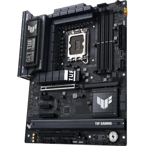 Asus Alaplap - Intel TUF GAMING Z890-PLUS WIFI LGA1851 (Z890, ATX, 4xDDR5 9066+MHz, 4xSATA3, 4xM.2, HDMI+DP+TB)