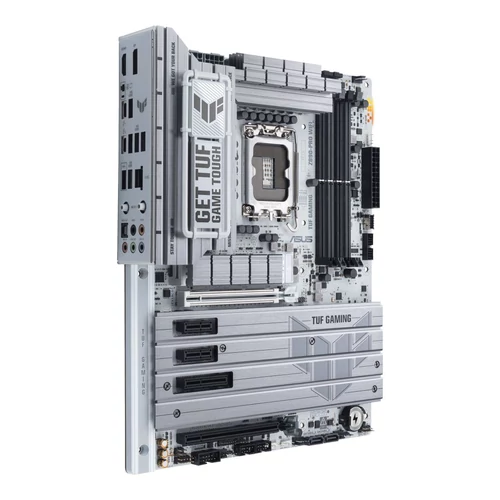 Asus Alaplap - Intel TUF GAMING Z890-PRO WIFI LGA1851 (Z890, ATX, 4xDDR5 9066+MHz, 4xSATA3, 4xM.2, HDMI+DP+2xTB)