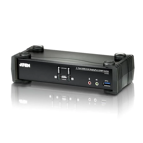 ATEN 2-Port USB 3.0 4K DisplayPort KVMP Switch